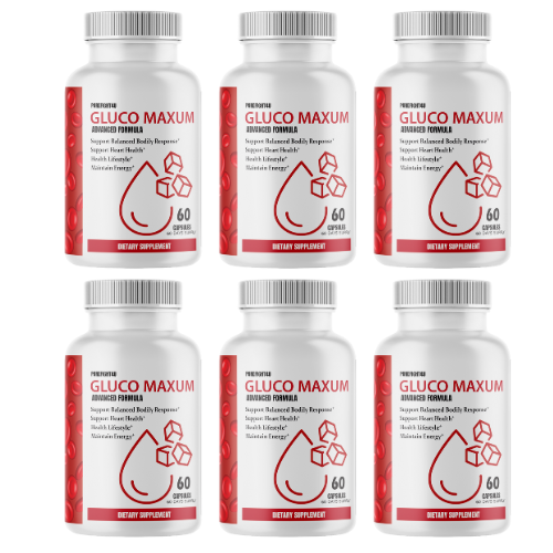 Gluco Maxum Advanced Blood Sugar Health Support - 60 Capsules