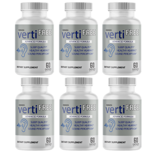 Verti Free Advanced Formula Hearing Support Formula 360 Capsules - 6 Bottles