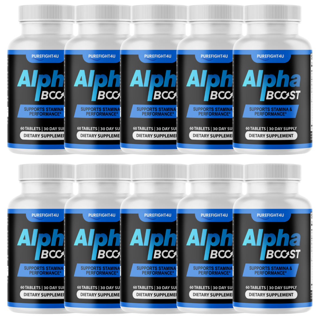Alpha Boost Male Supplement, Supports Stamina & Energy, AlphaBoost | 60 Tablets