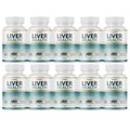 Liver Health Advanced Liver Wellness Support Formula Supplement - 10 Bottles
