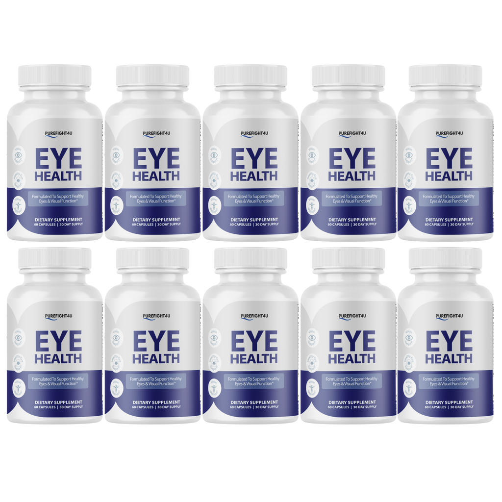 Eye Health Formulated for Vision Health Function Supplement - 10 Bottles