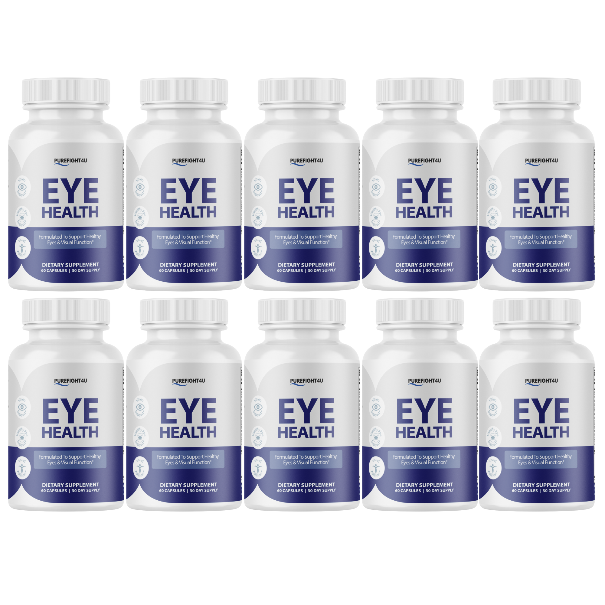 Eye Health Formulated for Vision Health Function Supplement - 60 Capsules