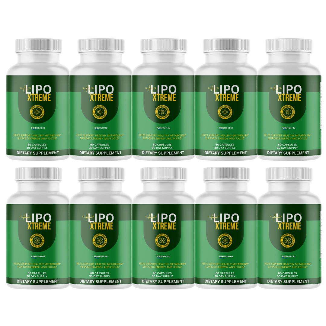 Lipo Xtreme Advanced Weight Loss Supplement | 10 Bottles 600 Capsules