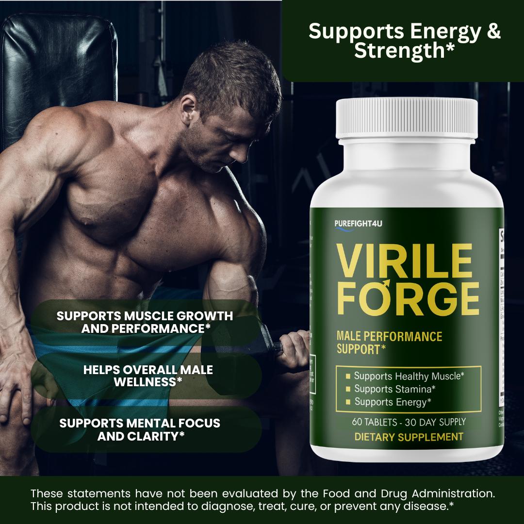 Virile Force Male Performance Formula Maximum Strength Supplement- 60 Tablets