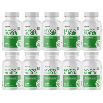 Myco Nuker Gut Health Supplement - MycoNuker - 10 Bottles 600 Capsules