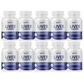 Liver Cleanse Advanced Liver Health Wellness Support Formula Supplement - 10 Bottles