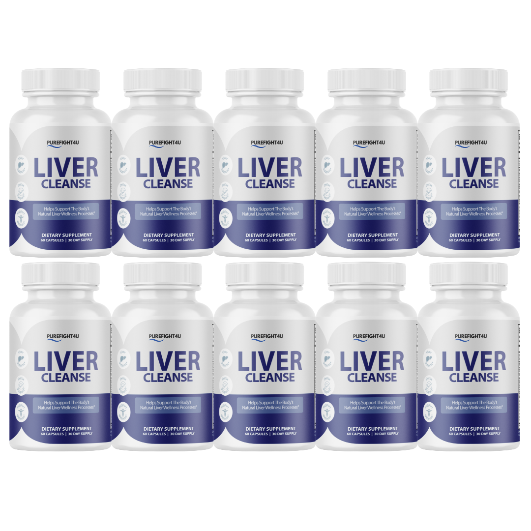 Liver Cleanse Advanced Liver Health Wellness Support Formula Supplement - 60 Bottles