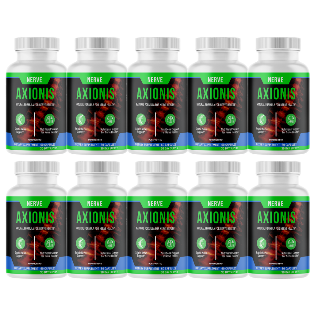Axionis Advanced Nerve Support Formula Supplement | 10 Bottles