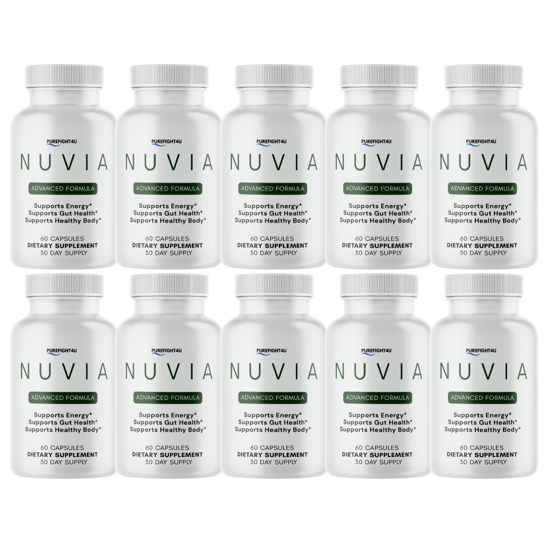 Nuvia Capsules, Advanced Keto Formula Supplement - 10 Bottles 600 Capsules