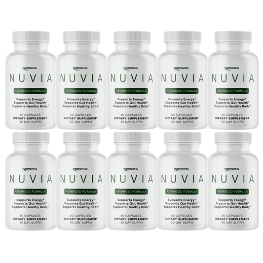 Nuvia Capsules, Advanced Keto Formula Supplement - 10 Bottles 600 Capsules