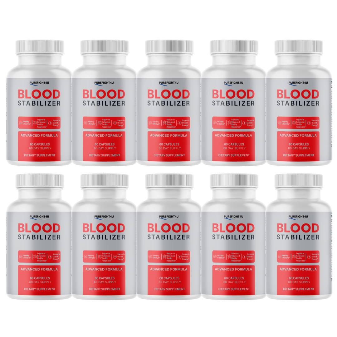 Blood Stabilizer for Healthy Blood Sugar Levels (600 Capsules)