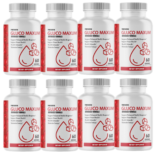 Gluco Maxum Advanced Blood Sugar Health Support - 60 Capsules