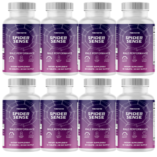 Spider-Sense Overall Health & Energy Male Performance - 8 Bottles