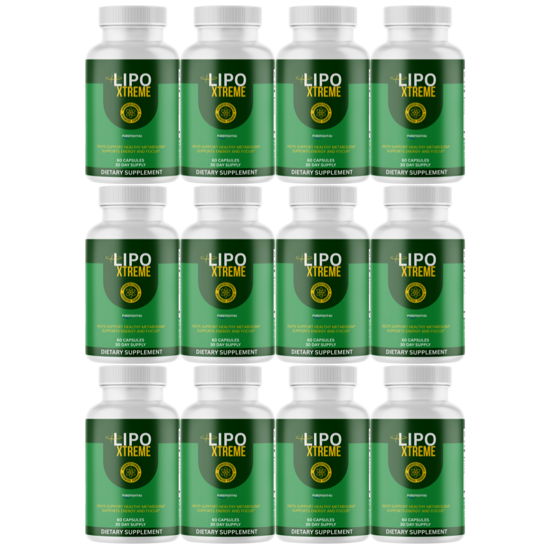 Lipo Xtreme Advanced Weight Loss Supplement | 12 Bottles 720 Capsules
