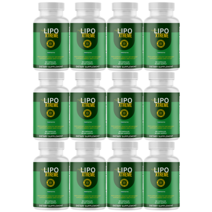 Lipo Xtreme Advanced Weight Loss Supplement | 12 Bottles 720 Capsules