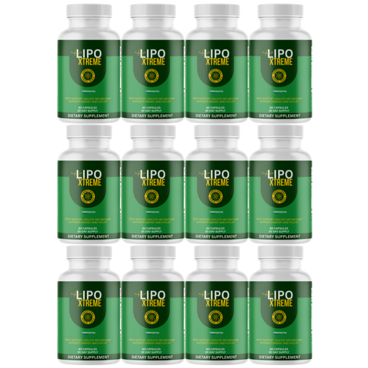 Lipo Xtreme Advanced Weight Loss Supplement | 12 Bottles 720 Capsules
