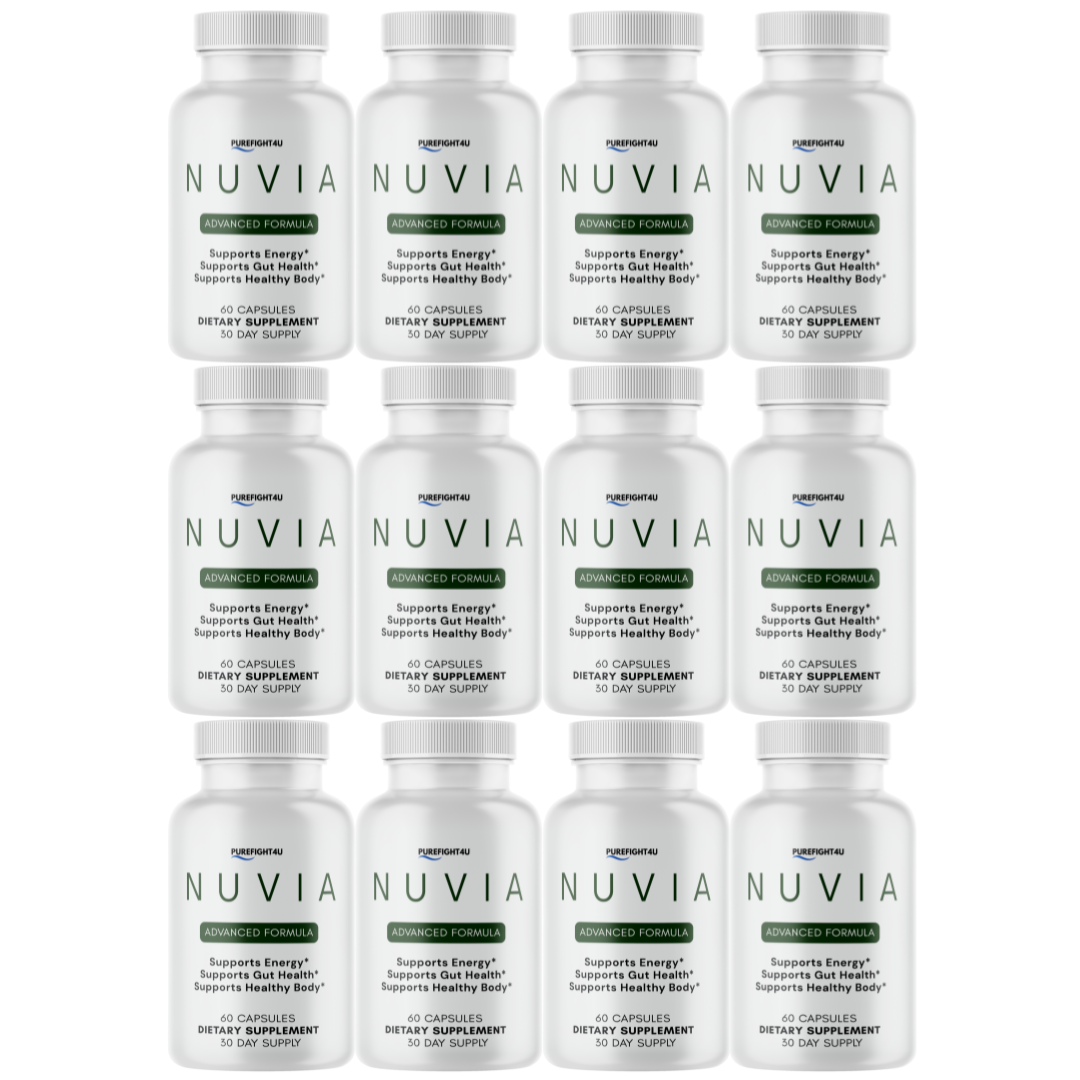 Nuvia Capsules, Advanced Keto Formula Supplement - 12 Bottles 720 Capsules