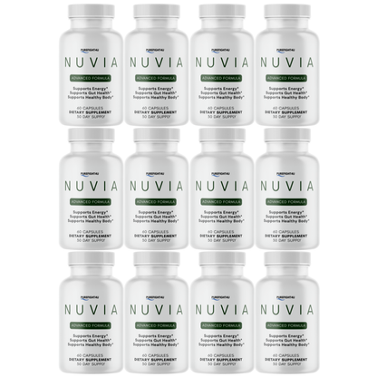 Nuvia Capsules, Advanced Keto Formula Supplement - 12 Bottles 720 Capsules