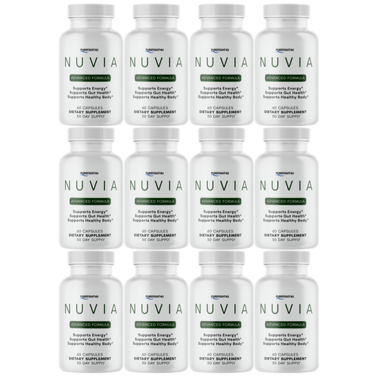 Nuvia Capsules, Advanced Keto Formula Supplement - 12 Bottles 720 Capsules