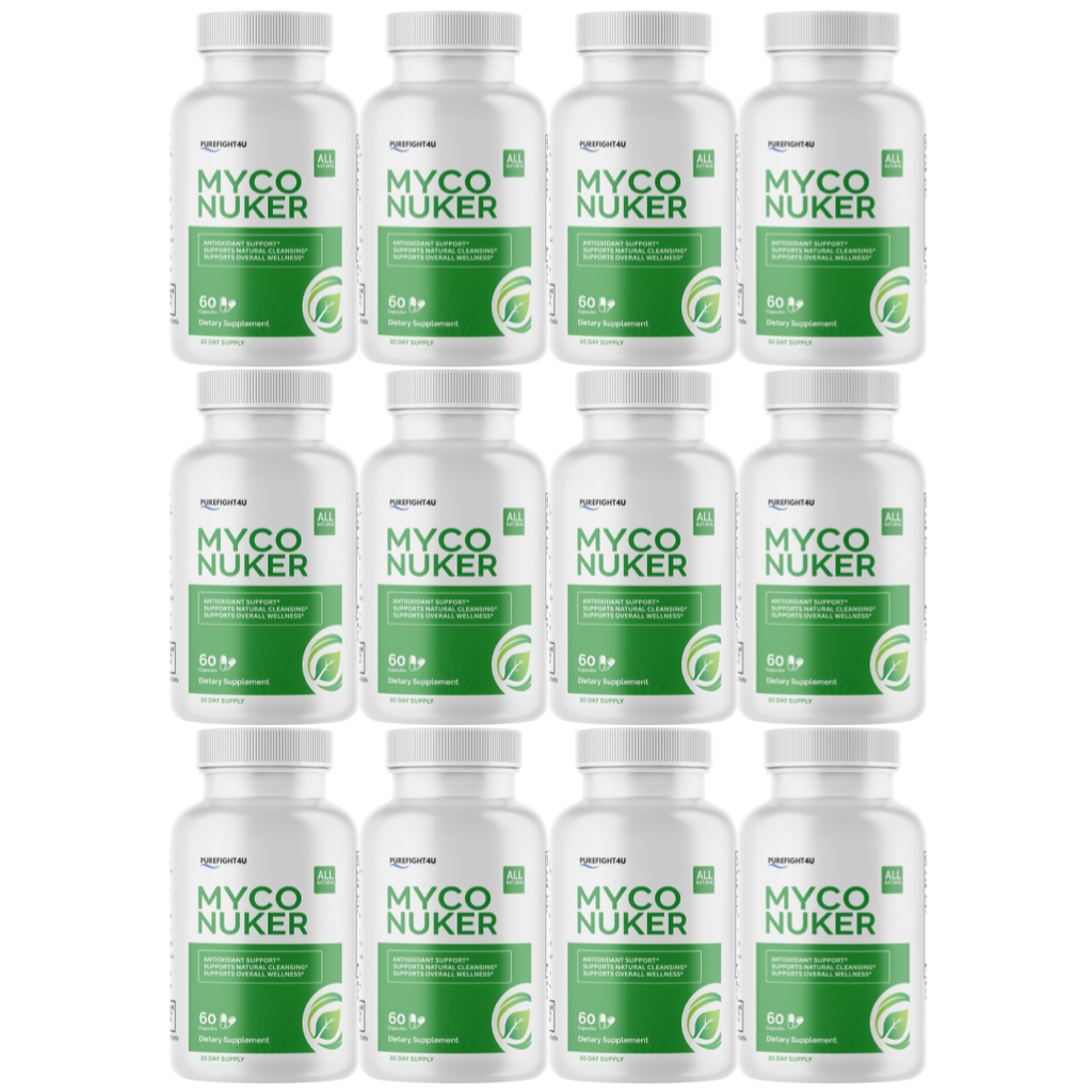 Myco Nuker Gut Health Supplement - MycoNuker - 12 Bottles 720 Capsules
