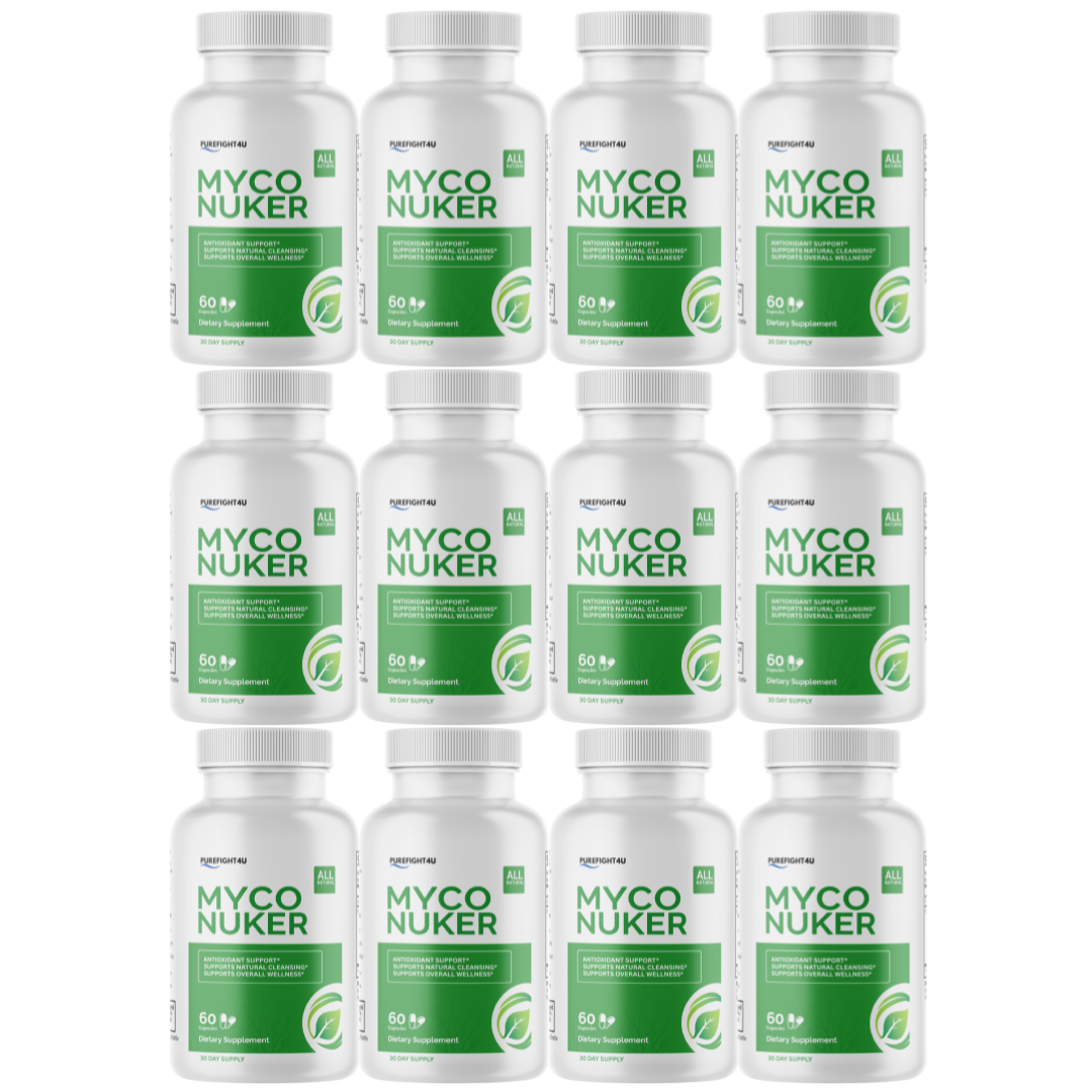 Myco Nuker Gut Health Supplement - MycoNuker - 12 Bottles 720 Capsules