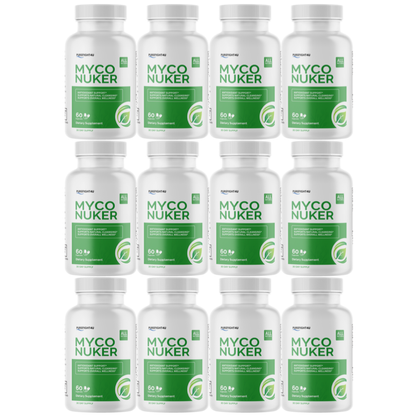 Myco Nuker Gut Health Supplement - MycoNuker - 12 Bottles 720 Capsules