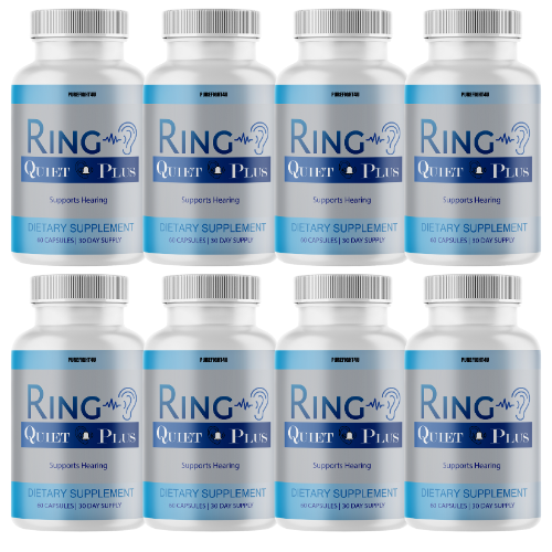 Ring Quiet Plus Hearing Support Formula 8 Bottles 165 Capsules