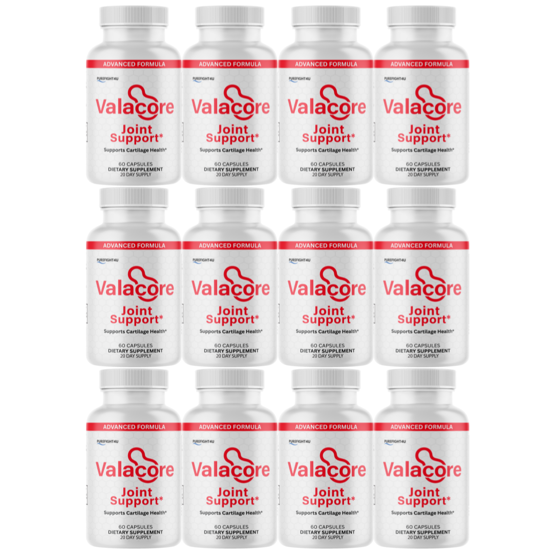 Valacore Joint Support Formula Supplement | 12 Bottles 720 Capsules