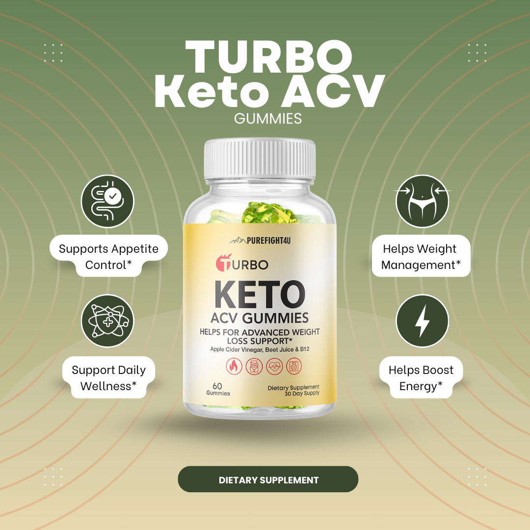 Keto ACV Turbo Gummies-60 Gummies