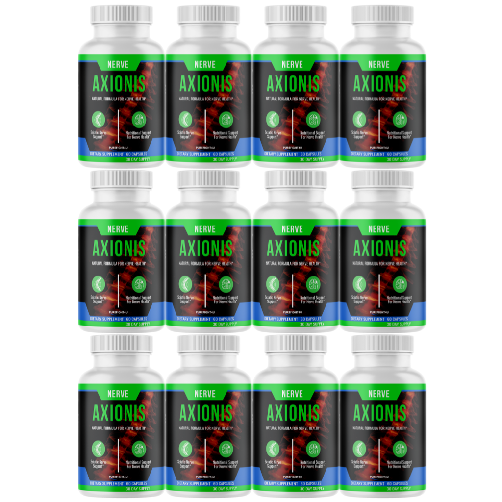Axionis Advanced Nerve Support Formula Supplement | 12 Bottles