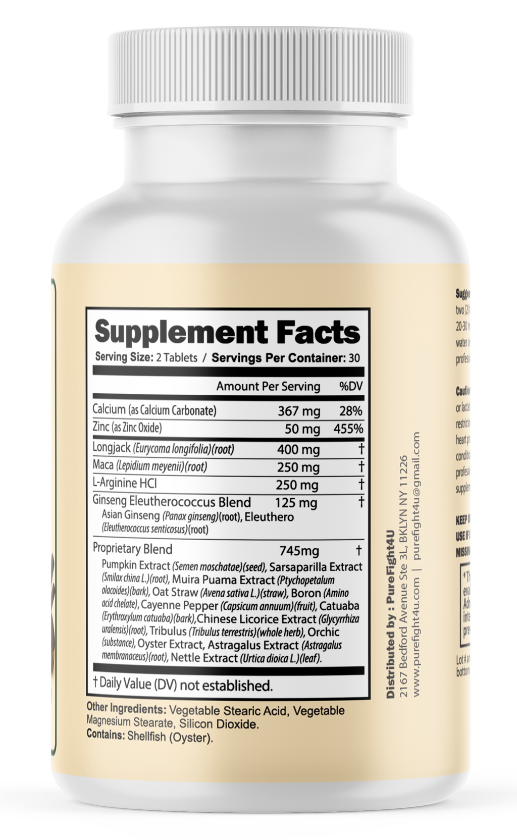 AlphaCore Natural Formula Supplement for Vitality & Energy, 60 Tablets