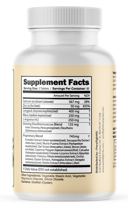 AlphaCore Natural Formula Supplement for Vitality & Energy, 60 Tablets