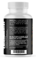 Alpha Drive RX Natural Formula Tablet for Strength & Endurance, 60 Tablets