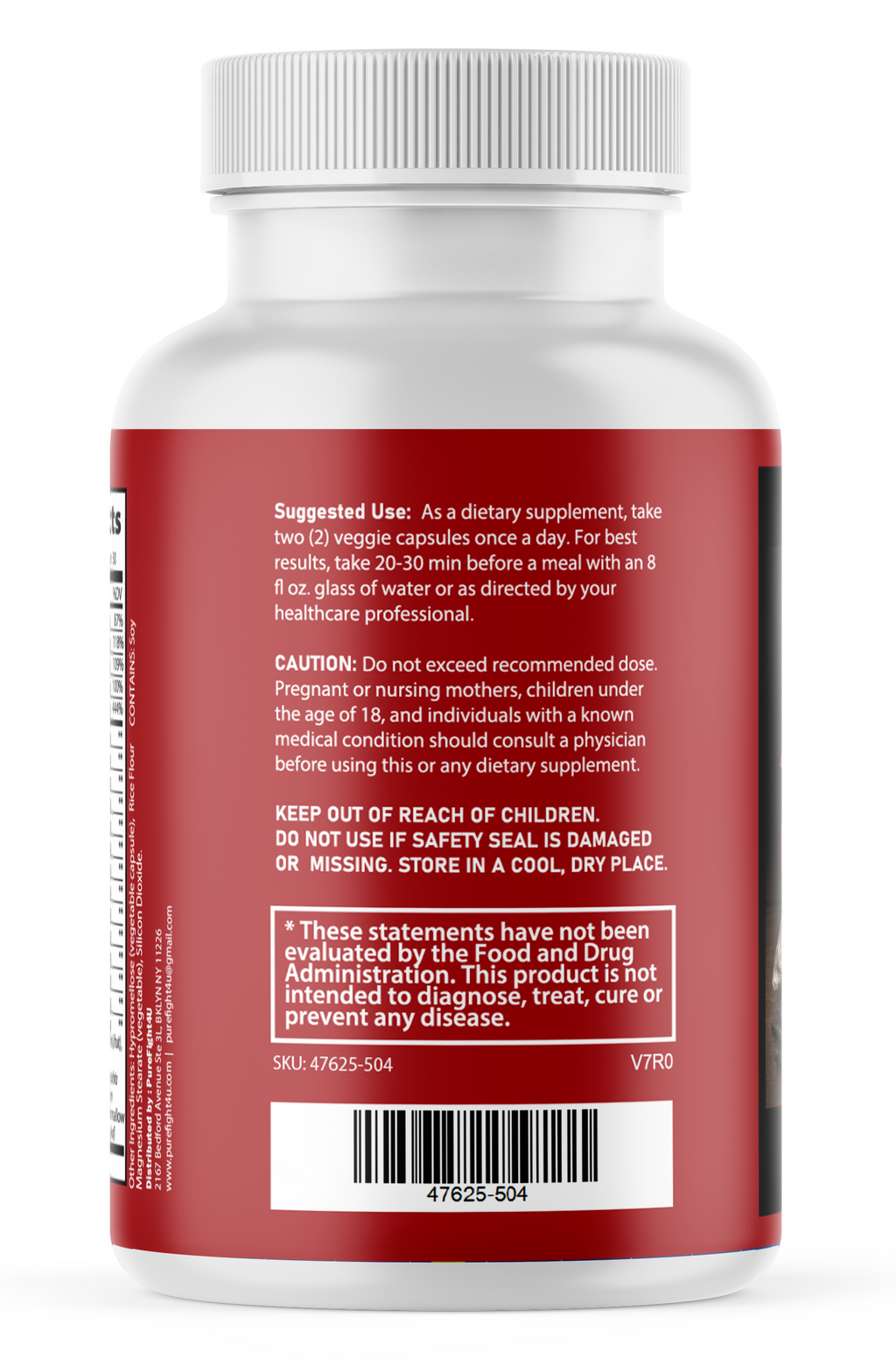 AlphaBark Natural Formula Supplement for Prostate & Vitality Support 60 Capsules