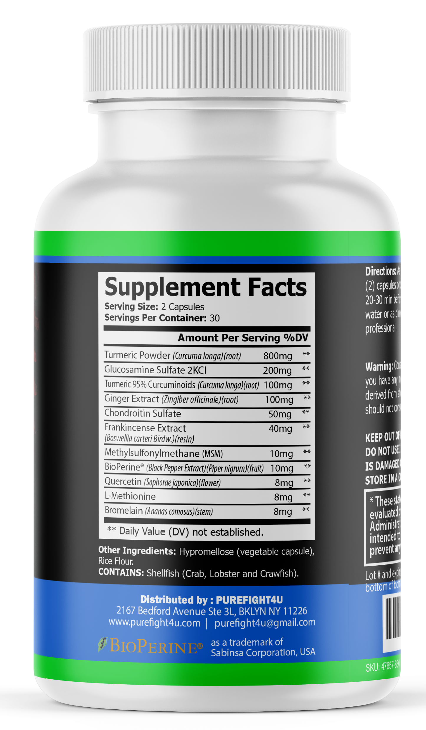 Axionis Advanced Nerve Support Formula Supplement | 60 Capsules