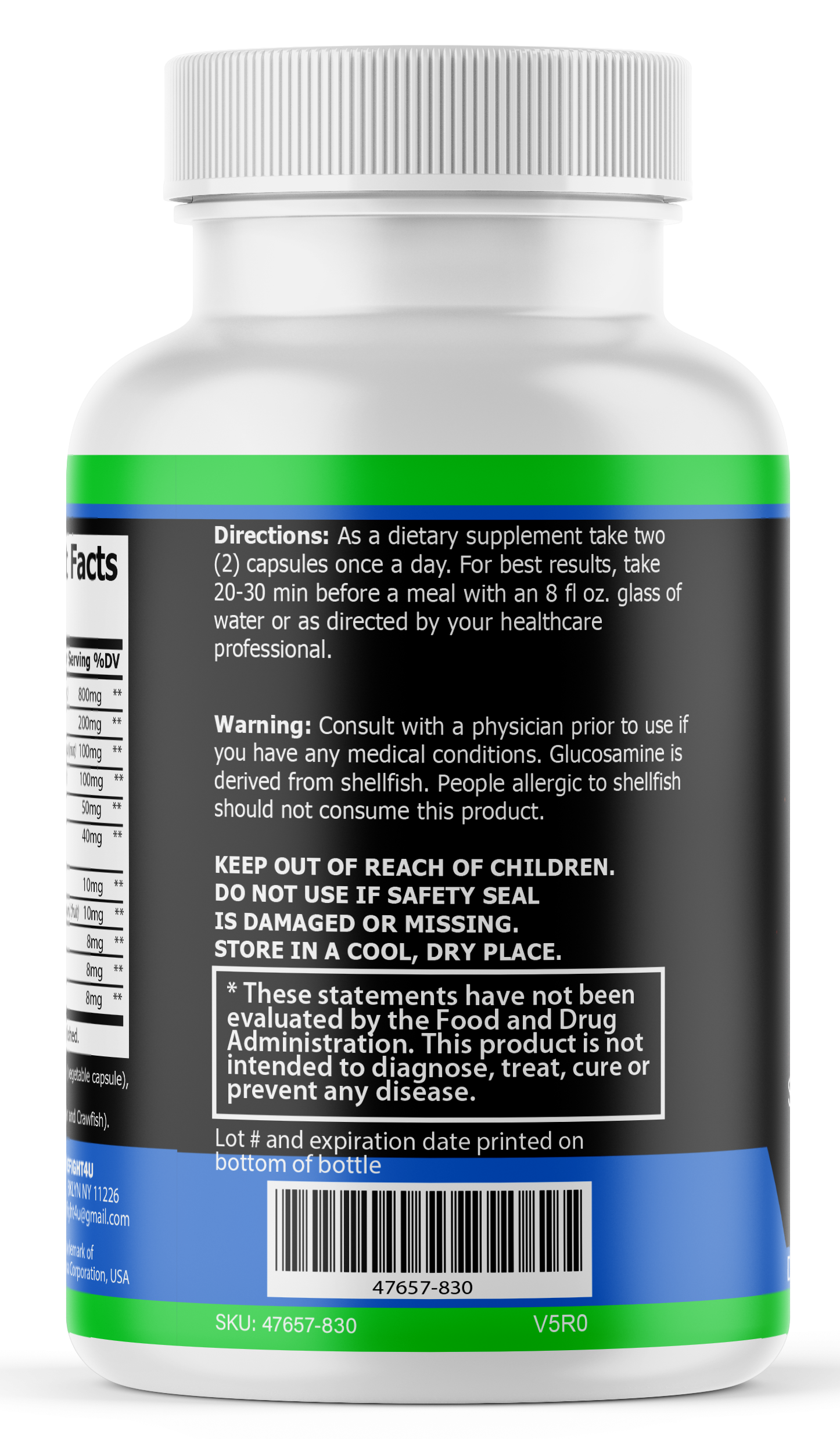 Axionis Advanced Nerve Support Formula Supplement | 60 Capsules