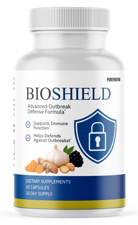 BioShield Natural Formula Support for Immune Function Supplement, 60 Capsules