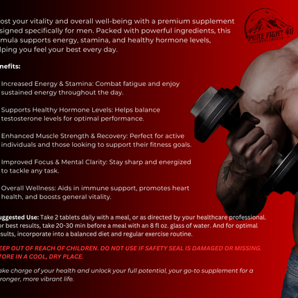 Vitrenix - The Ultimate in Male Performance Dietary Supplement 60 Tablets