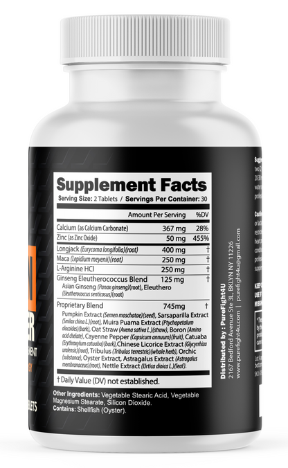 Cannon Power Performance Supplement for Strength & Energy Support, 60 Tablets