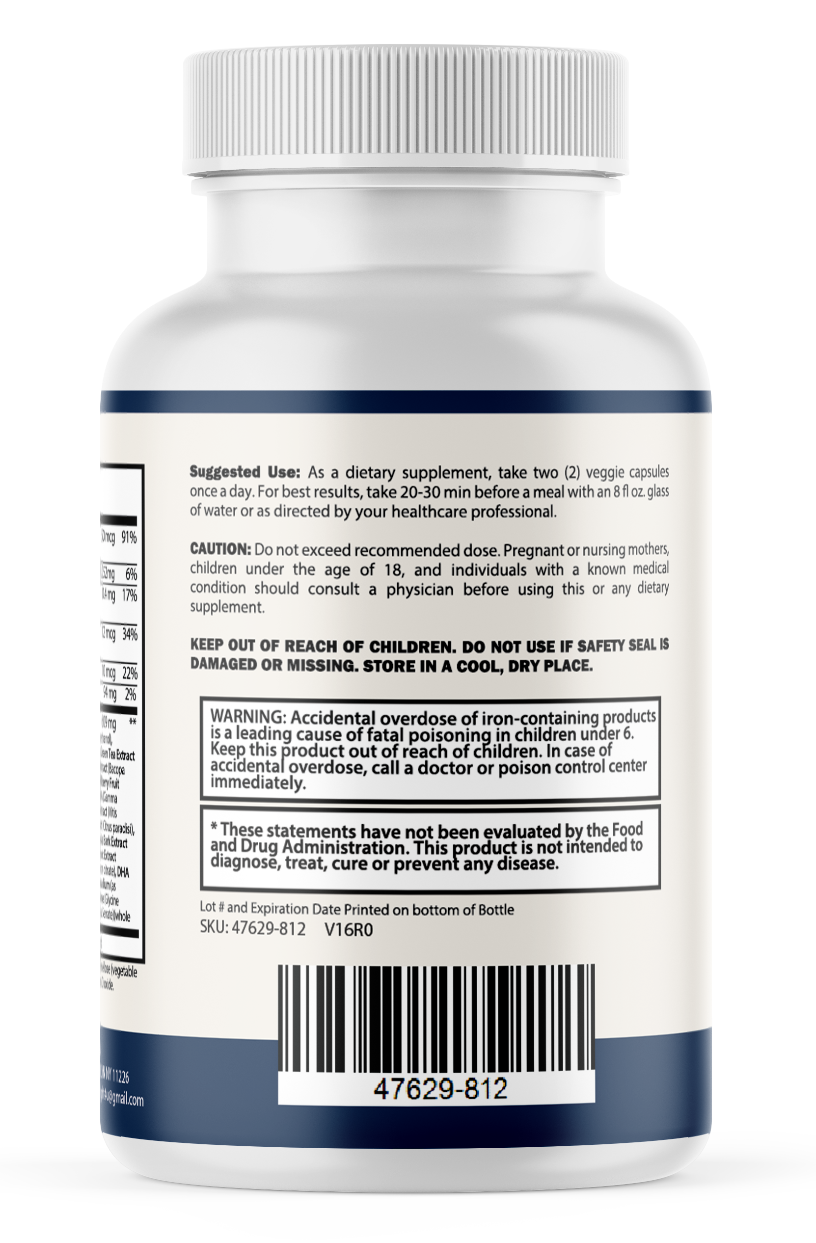 ClariZen Brain Health & Cognitive Support Supplement - 60 Capsules