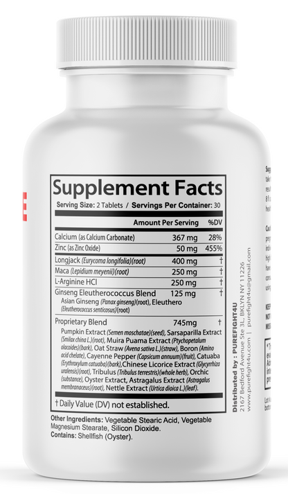 Dr. Love Roar Supports Energy and Vitality Male Health Supplement | 60 Tablets