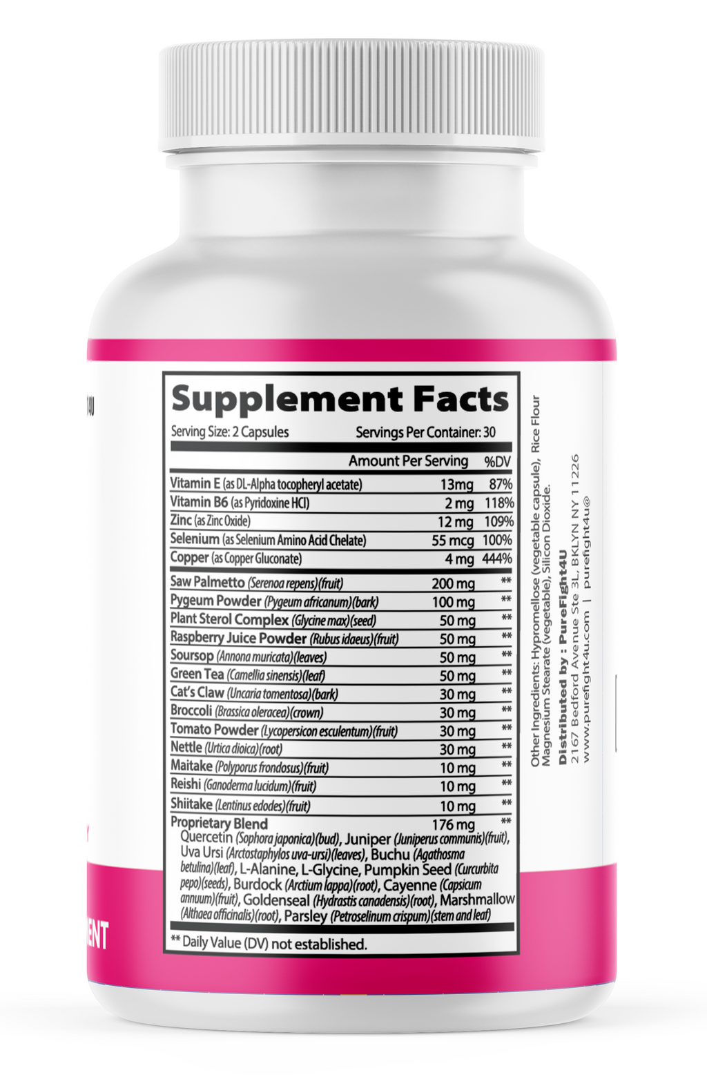 EZ Prostate Natural Prostate Wellness & Flow Support Formula - 60 Capsules