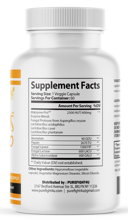 Fungus Hack Pro Toe Nail Care Supplement - 60 Capsules