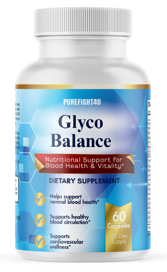 Glyco Balance Nutritional Support for Healthy Glucose Level, Supplement 60 Caps