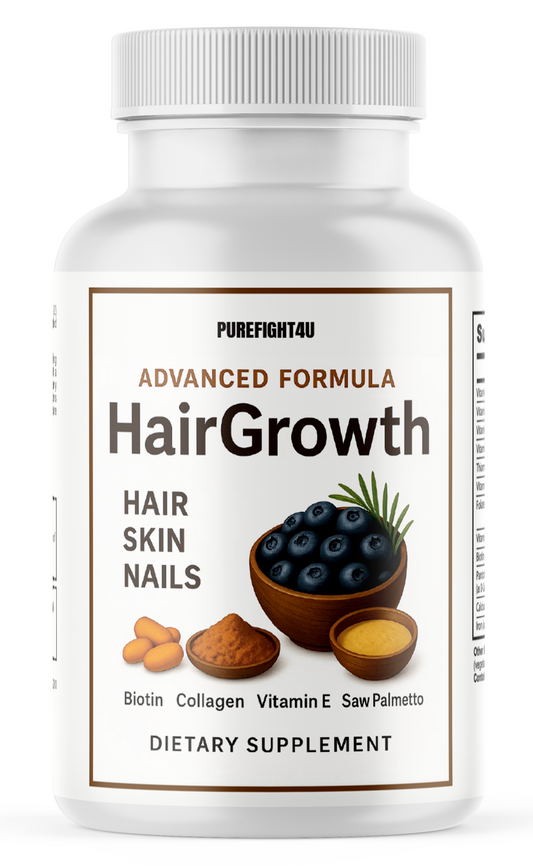 Hair Growth Hair, Skin & Nails Support Nutritional Supplement 60 Capsules