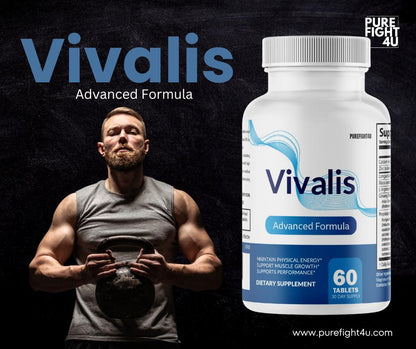 Vivalis Maximum Strength Advanced Vitality Support Formula -Ten (10) Bottles
