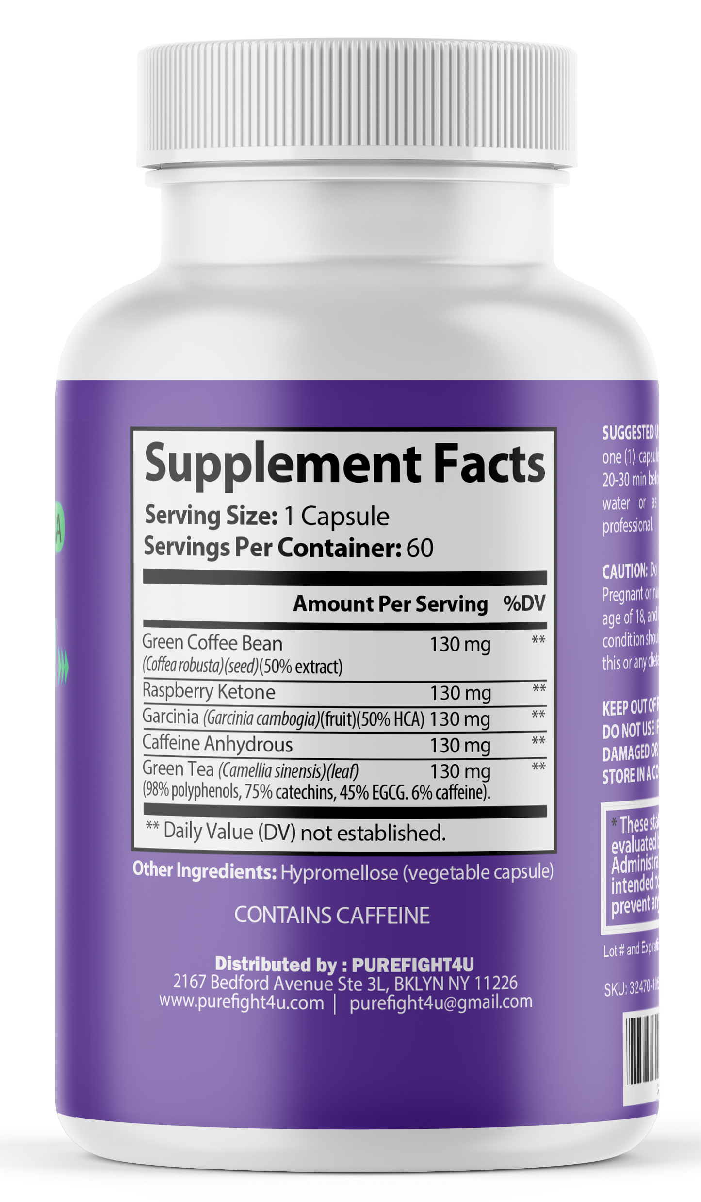 LipoBound Weight Loss Pills - Dietary Supplements | 60 Capsules