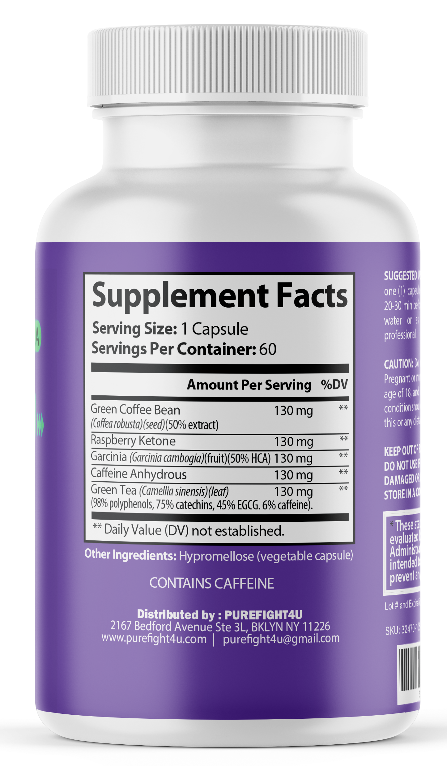 LipoBound Weight Loss Pills - Dietary Supplements | 60 Capsules