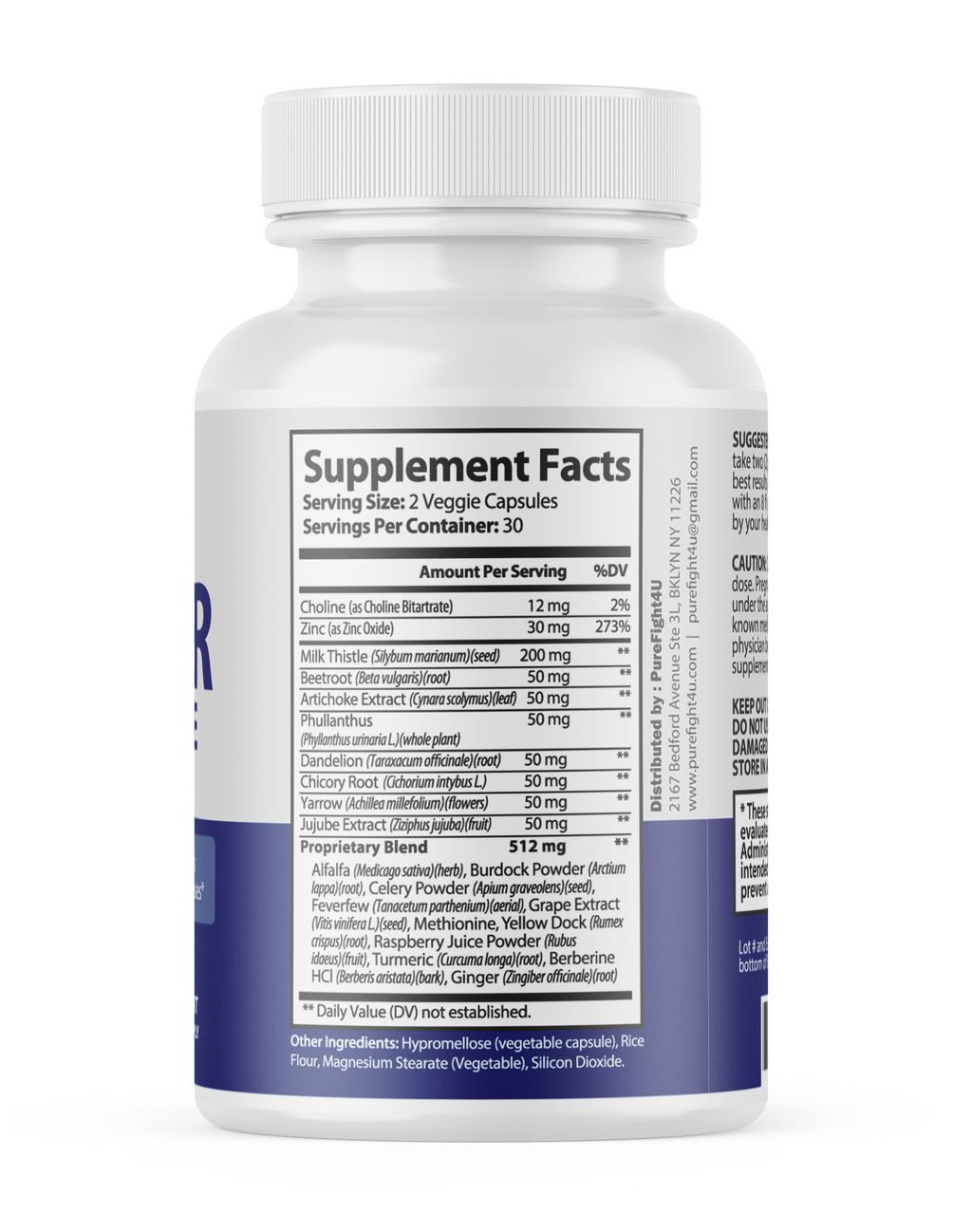 Liver Cleanse Advanced Liver Health Wellness Support Formula Supplement - 12 Bottles