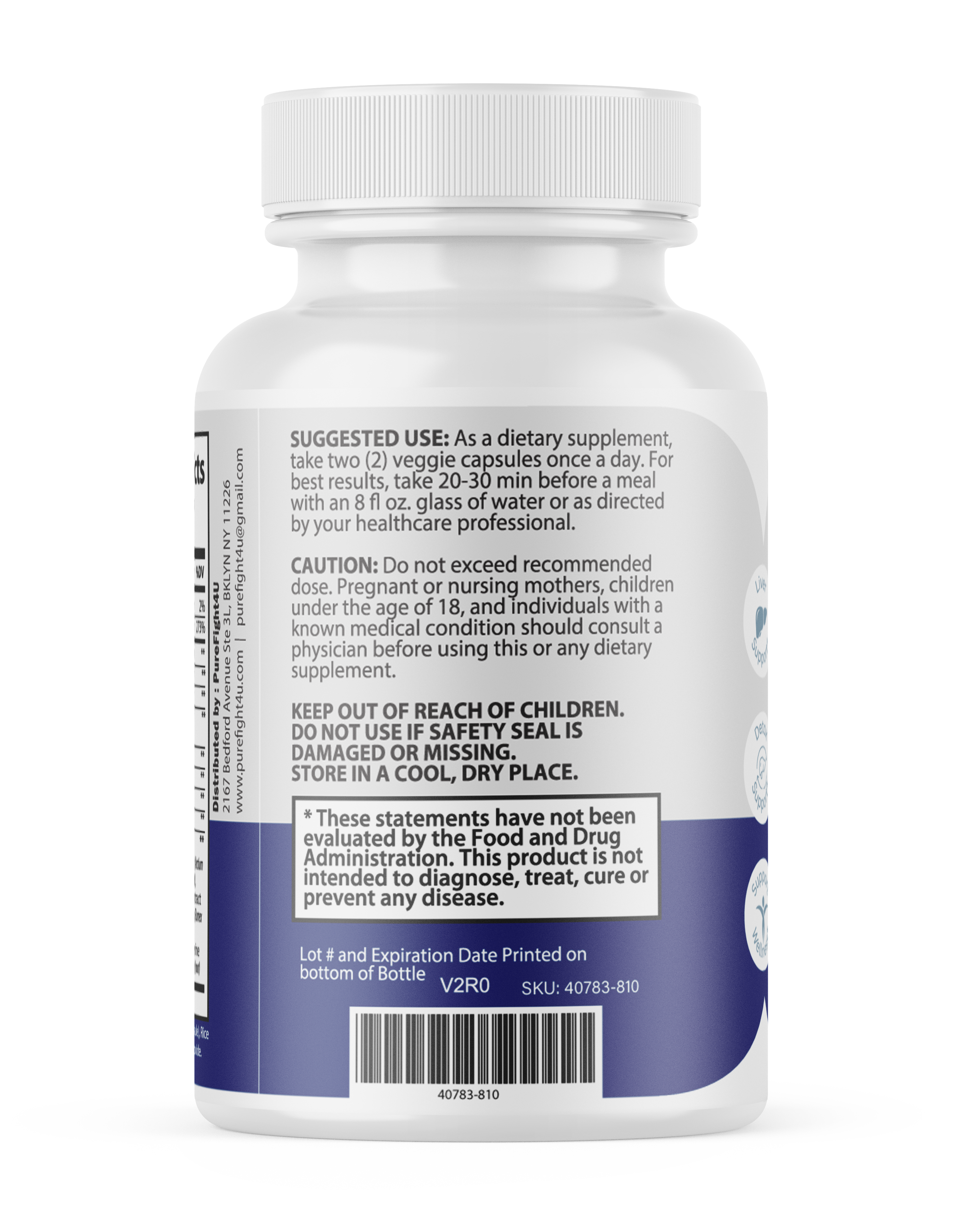 Liver Cleanse Advanced Liver Health Wellness Support Formula Supplement - 60 Bottles